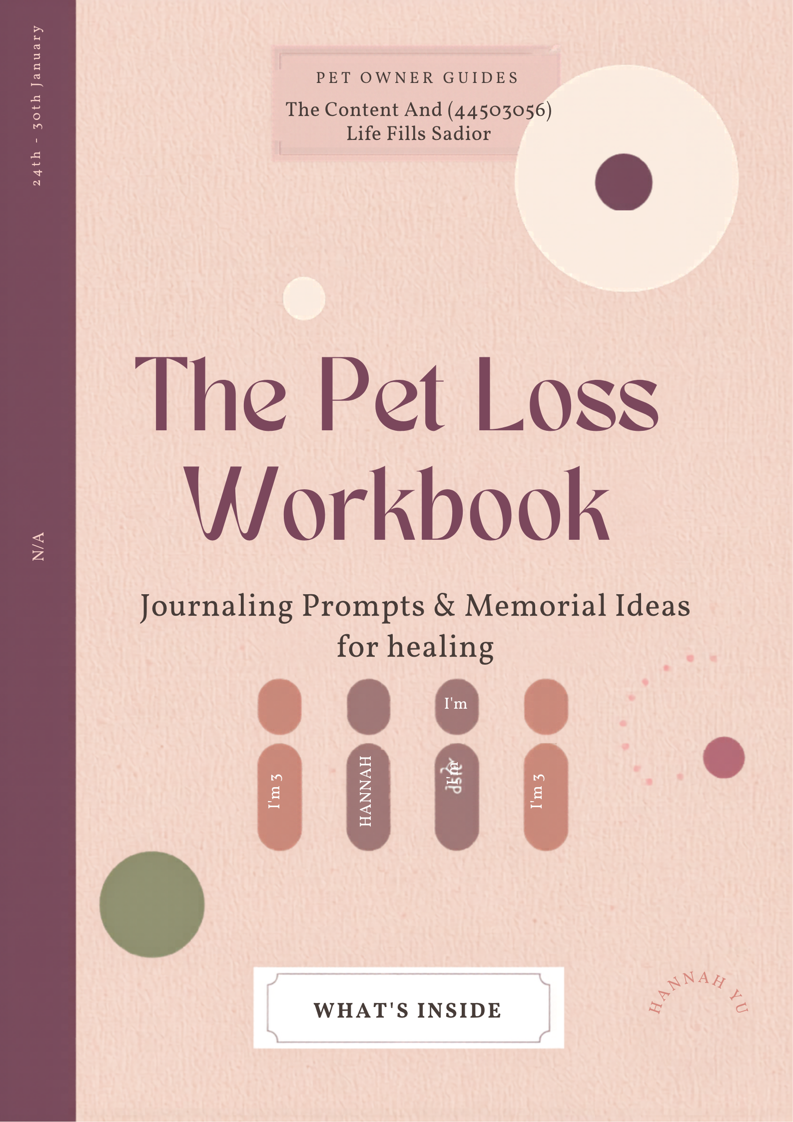 The Pet Loss Grief Workbook
