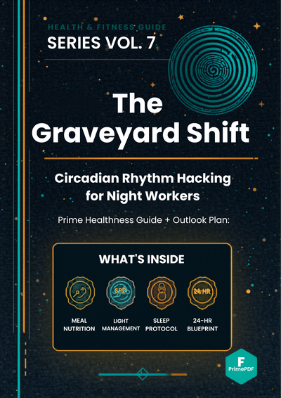 The Graveyard Shift Health Survival Blueprint Circadian rhythm hacking and specific meal-timing windows to prevent metabolic syndrome in night workers.