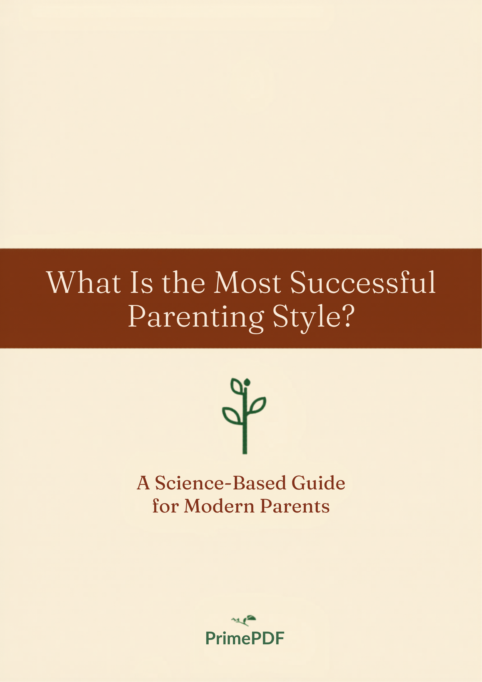 Most succesfull parenting style